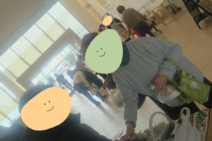 接客中